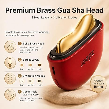 Heated Gua Sha Facial Massager